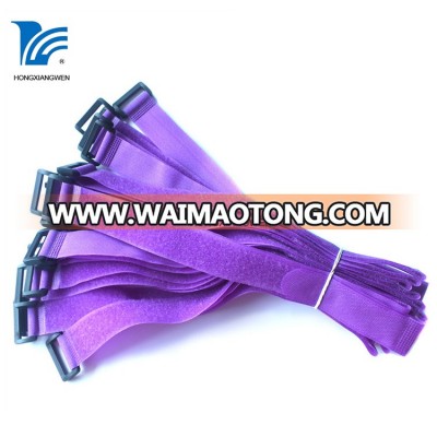 China wholesale custom strong self-locking hook and loop fasteners for cable tie